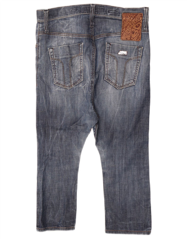 Miss Sixty Blugi Capri Harem pentru Damă W26 L17 Bumbac Albastru