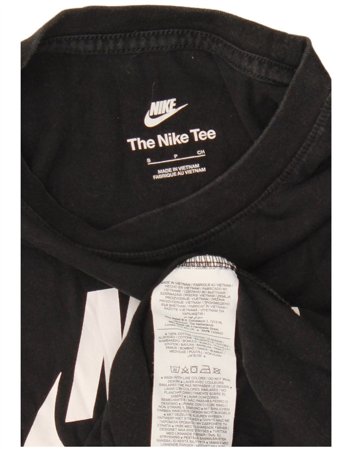 Tricou grafic pentru femei NIKE Top UK 10 Small Black Bumbac