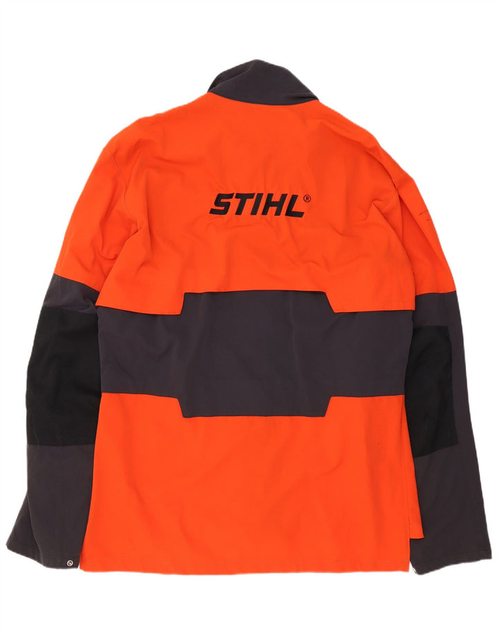 Jachetă grafică pentru bărbați Stihl UK 44 2XL Portocaliu din poliamidă color bloc