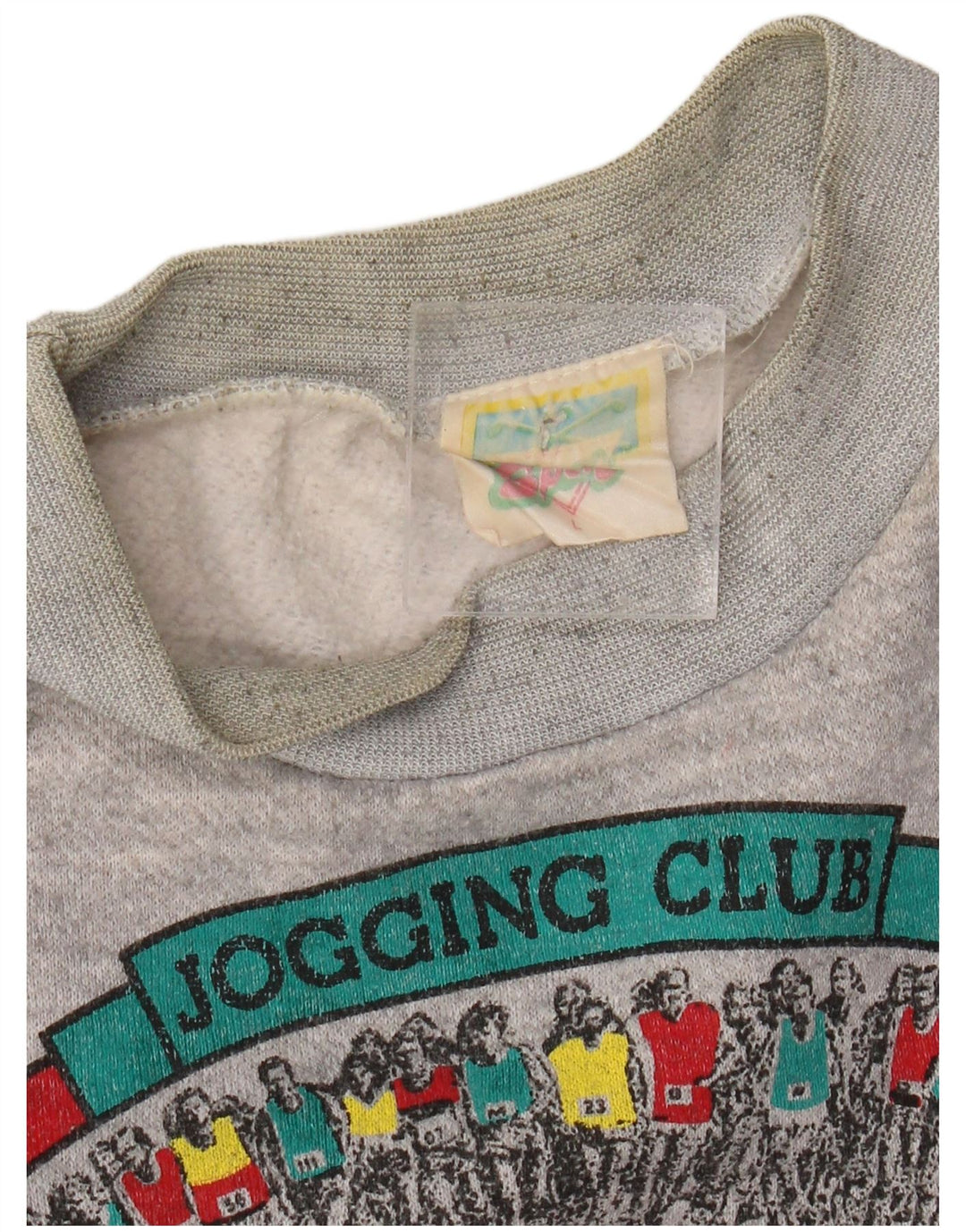 Hanorac vintage pentru bărbați cu grafică Jumper mare, gri, bloc de culoare