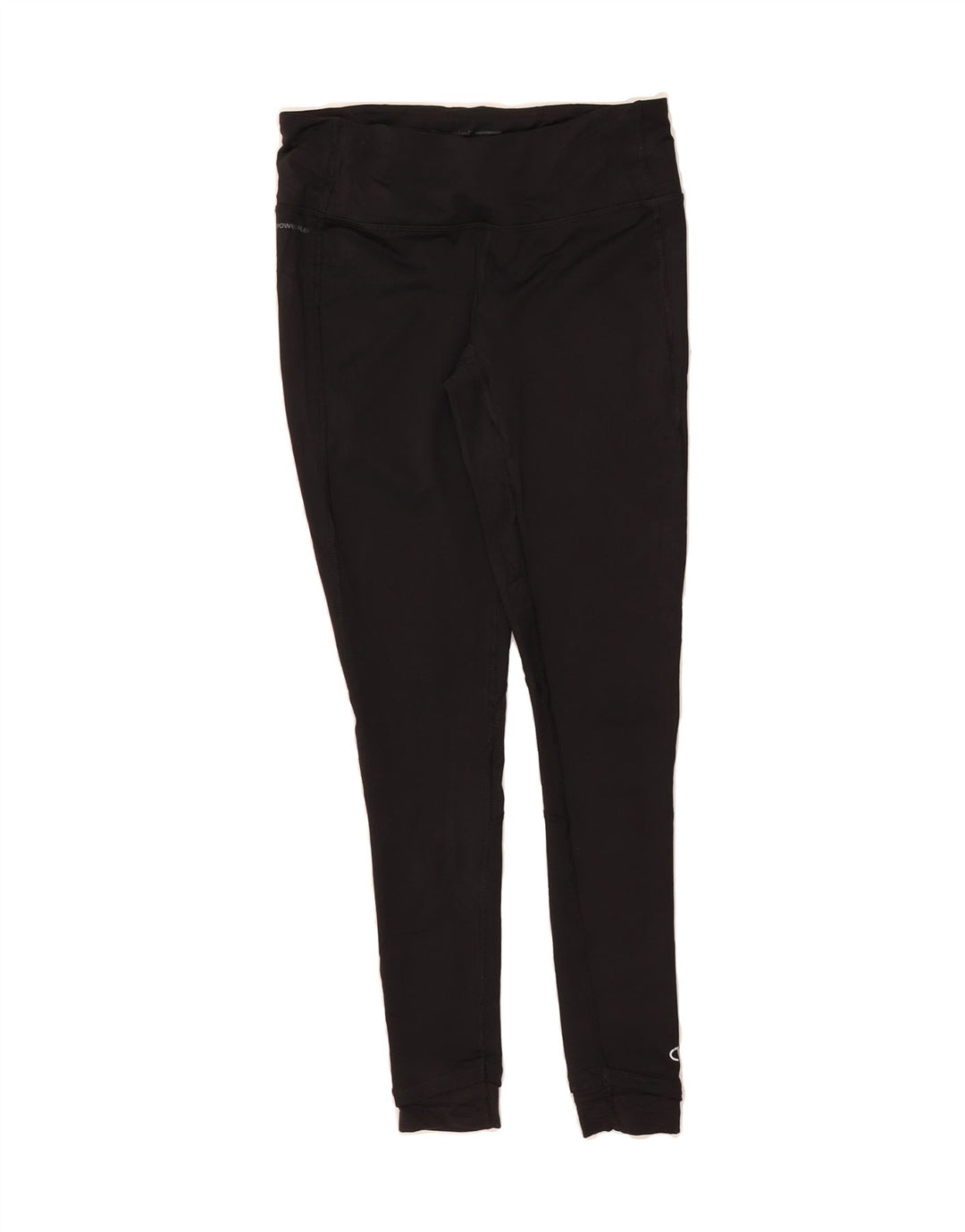 CHAMPION Womens Leggings UK 10 Small  Black Polyester Vintage Champion and Second-Hand Champion from Messina Hembry 