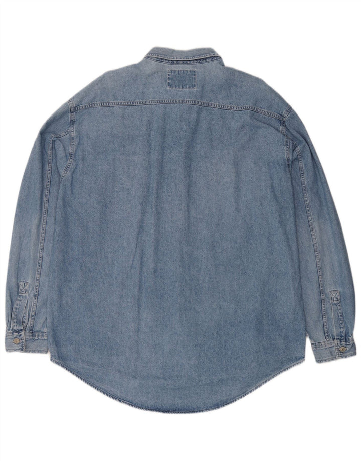 Cămașă de blugi pentru bărbați Levi's XL, bumbac albastru