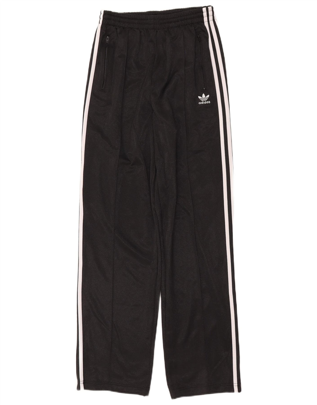 Pantaloni de trening ADIDAS pentru femei UK 8 Poliester negru mic