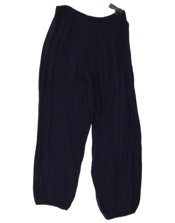 Pantaloni de jogging pentru femei Marks & Spencer Pantaloni tăiați L30 L23 Bleumarin