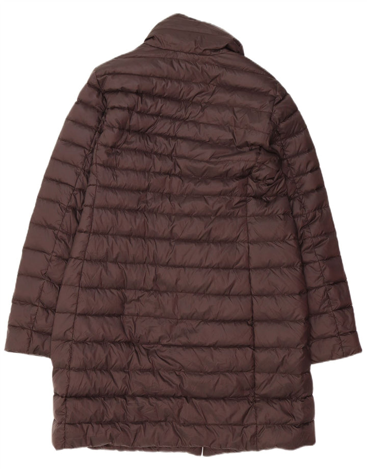 CONTE OF FLORENCE Womens Padded Coat IT 48 XL Brown Vintage Conte of Florence and Second-Hand Conte of Florence from Messina Hembry 