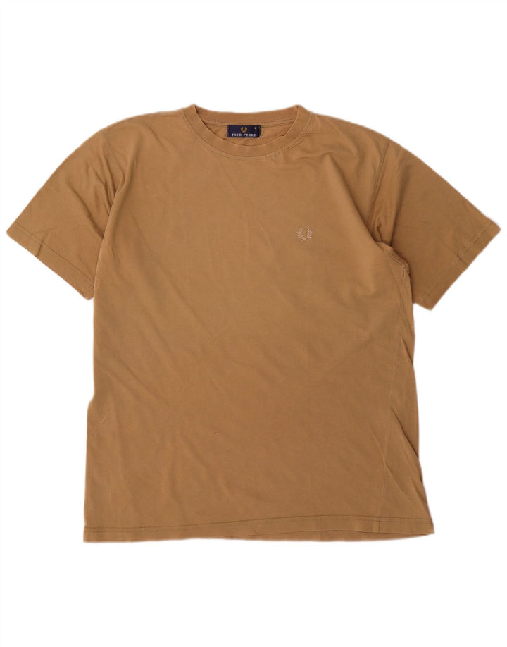 Tricou Fred Perry pentru bărbați Top mic, bej, bumbac