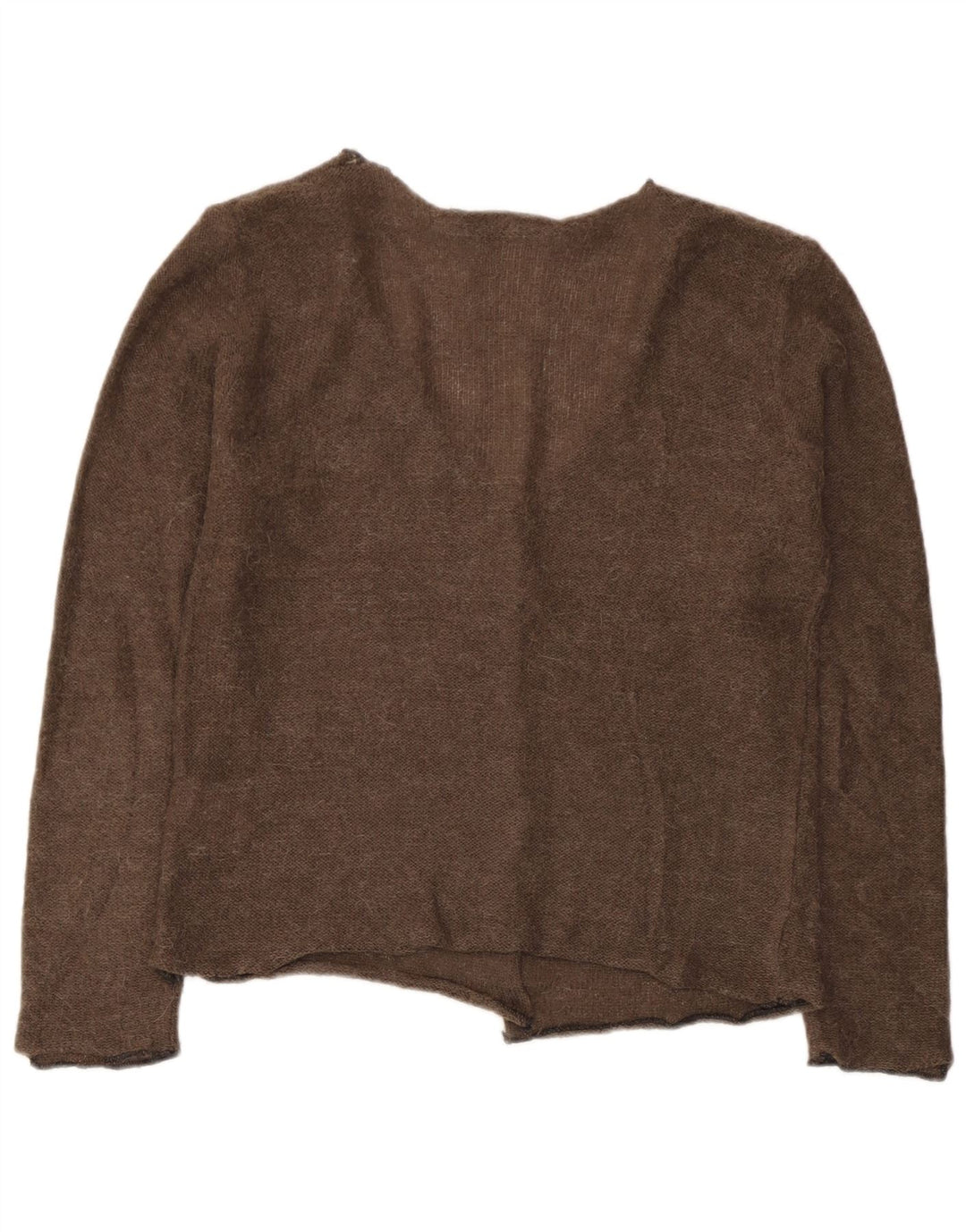 Pulover cardigan pentru femei Zara UK 10 Mic Maro Poliamidă