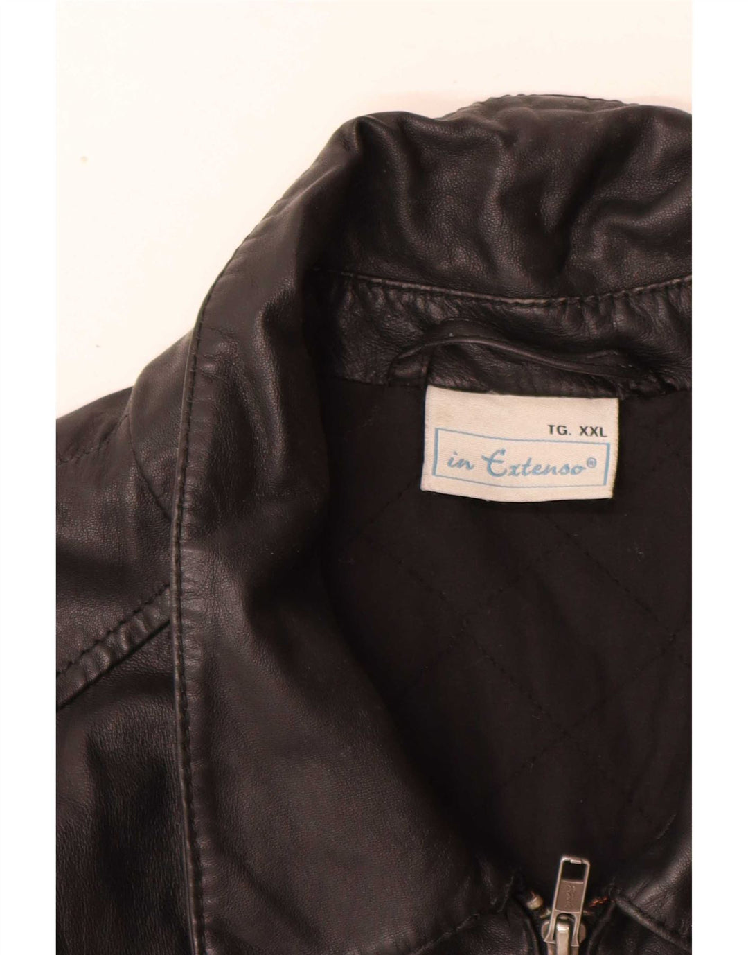 Jachetă de piele pentru bărbați In Extenso UK 44 2XL Negru