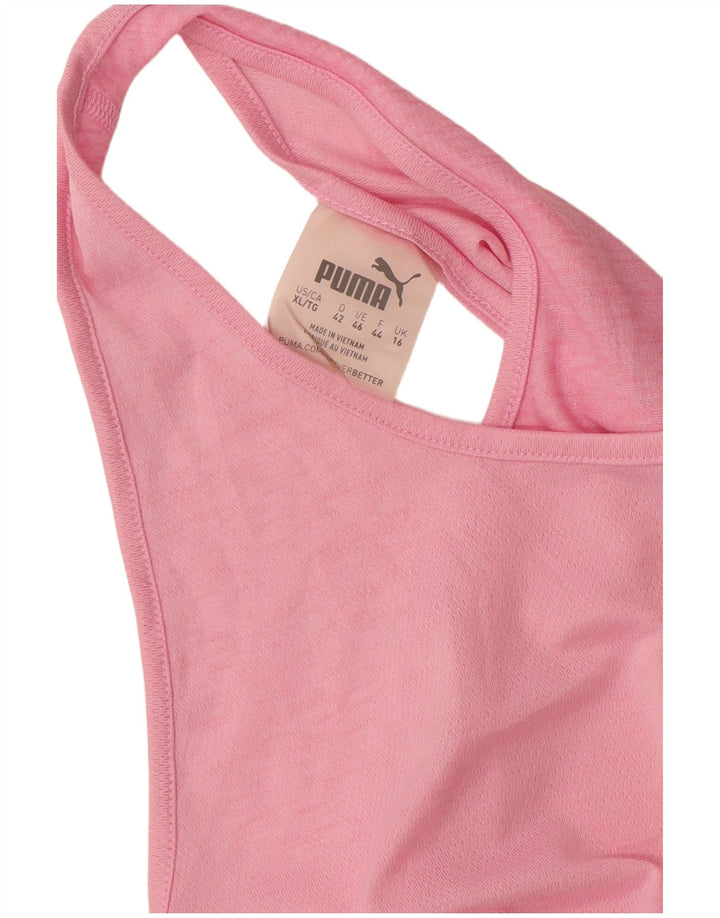 Vestă pentru femei Puma UK 16, mare, poliester roz