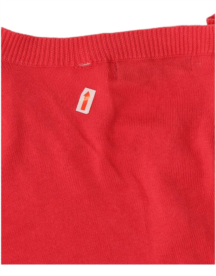 MARKS & SPENCER Pulover cardigan pentru femei UK 18 XL bumbac roz