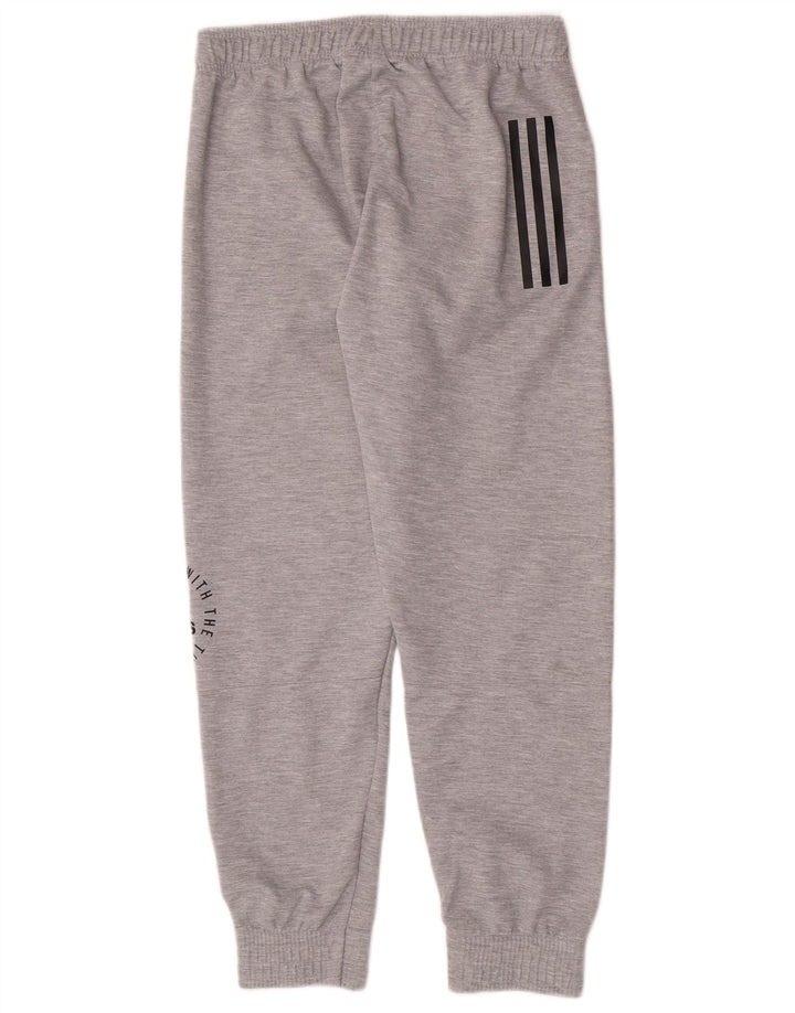 Pantaloni de trening pentru bărbați Adidas Pantaloni de jogging Gri mediu Poliester
