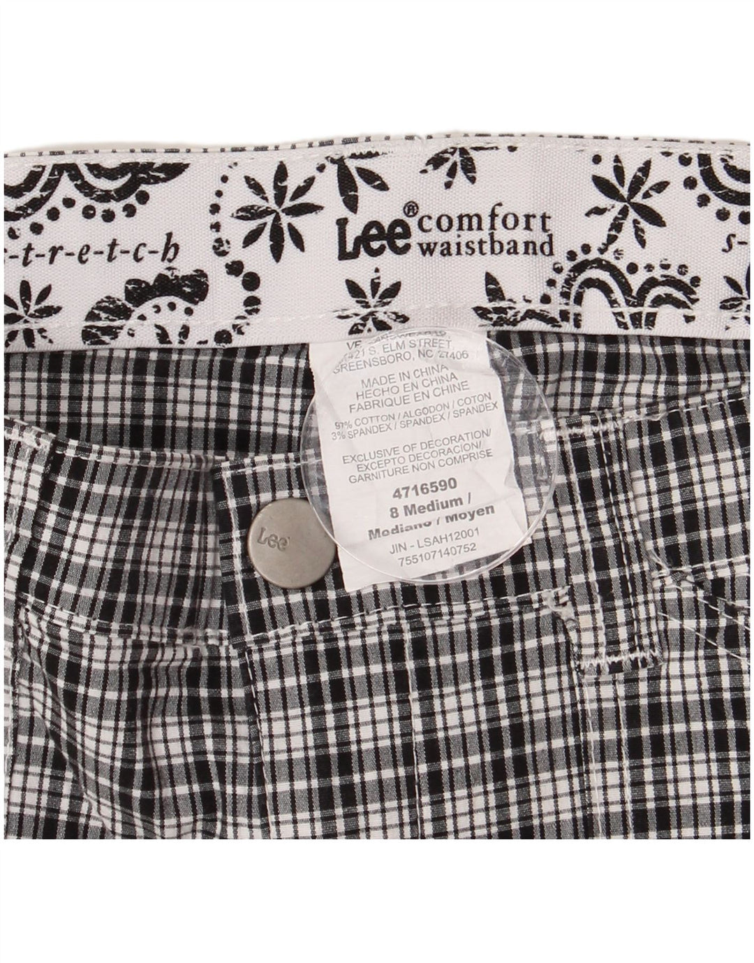 Pantaloni scurți casual pentru femei US 8 Medium W28