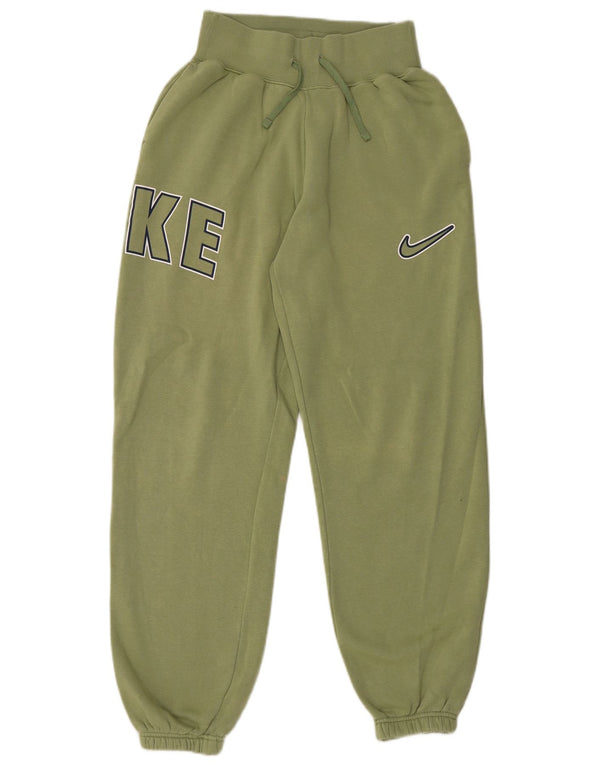 Pantaloni de trening grafic pentru bărbați Nike Joggeri XS bumbac verde