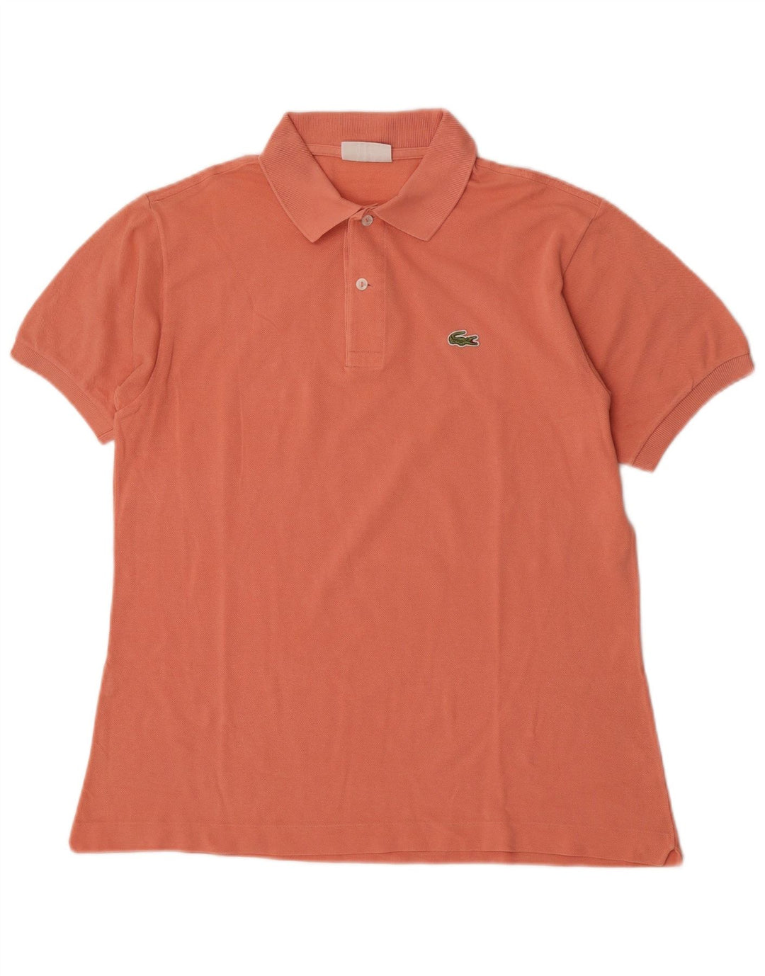 Tricou polo Lacoste pentru bărbați, mărimea 4, bumbac roz mediu