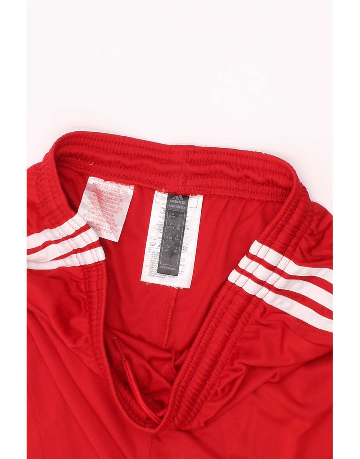 Pantaloni scurți sport Aeroready Adidas pentru băieți 13-14 ani poliester roșu