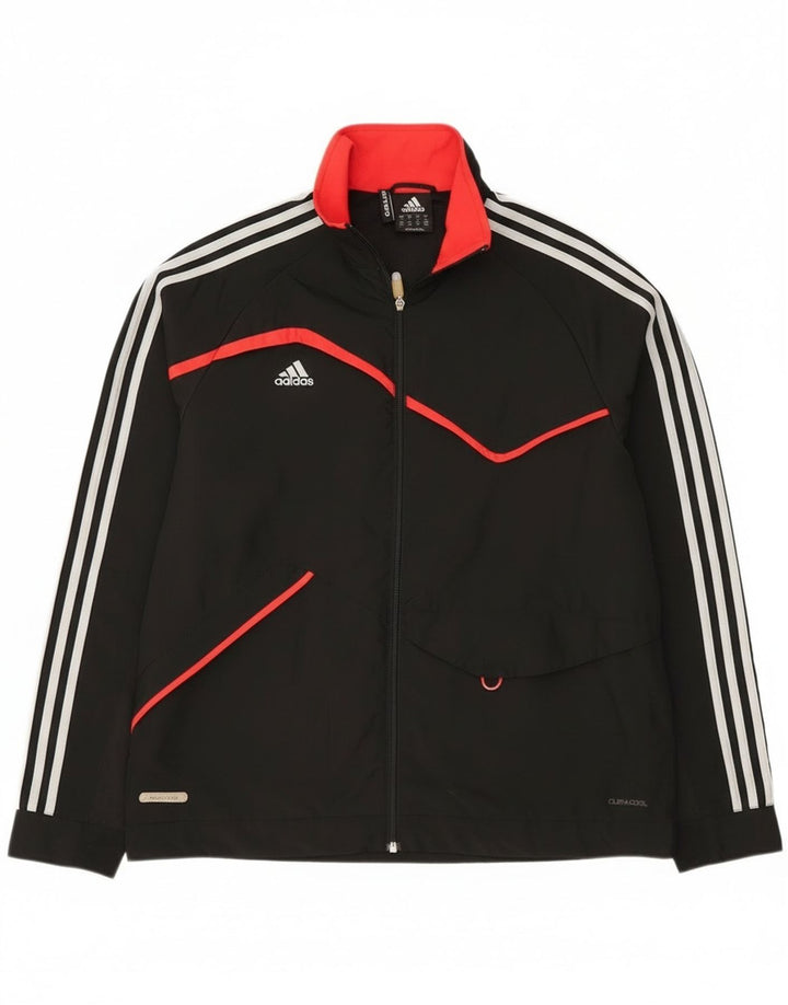 Jachetă de trening pentru bărbați Adidas Clima 365, poliester mediu negru
