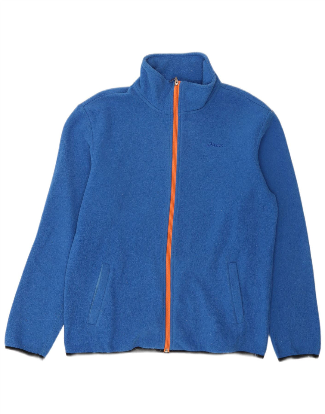 Jachetă fleece pentru bărbați Asics UK 40, mare, albastru, poliester