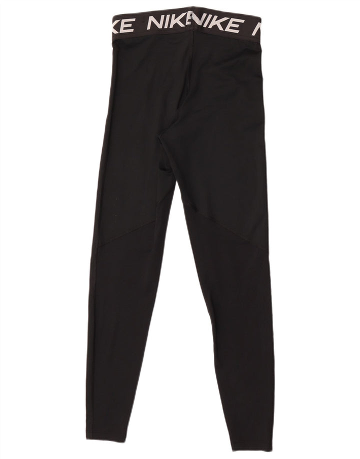 Leggings Nike Dri Fit Graphic pentru femei UK 8 Small Black