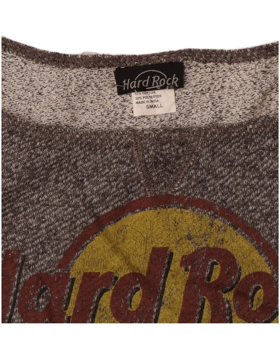 Pulover pentru femei Hard Rock Cafe, cu umăr dezactivat, UK 10, Gri mic