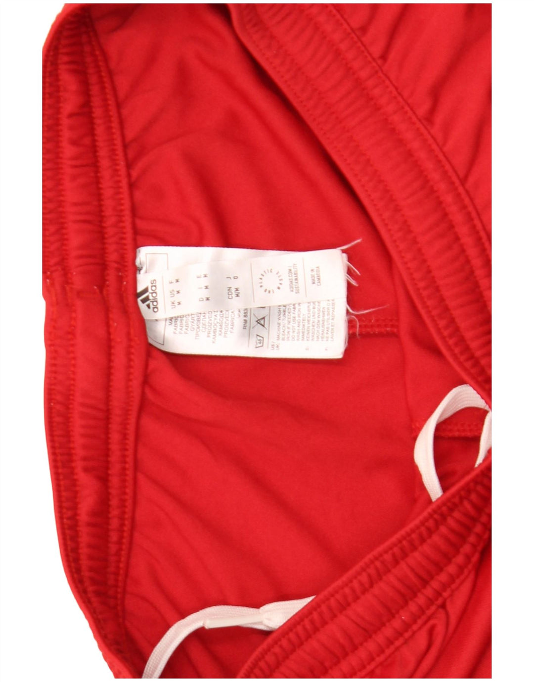 Pantaloni scurți sport pentru bărbați Adidas Aeroready, poliester roșu mediu