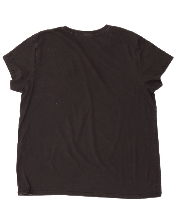 Tricou cu grafic pentru femei LEVI'S Top UK 18 XL Negru