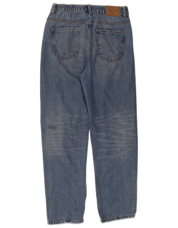 Zara Băieți Blugi Distressed Drepte 13-14 Ani L28 L25 Albastru