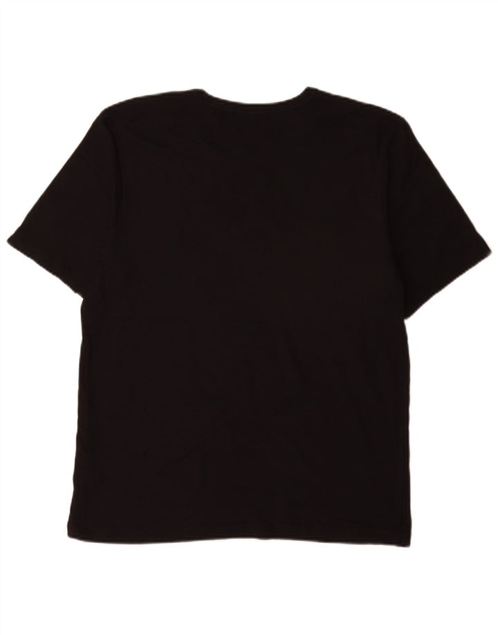 Tricou pentru femei Hugo Boss Top mare din bumbac negru