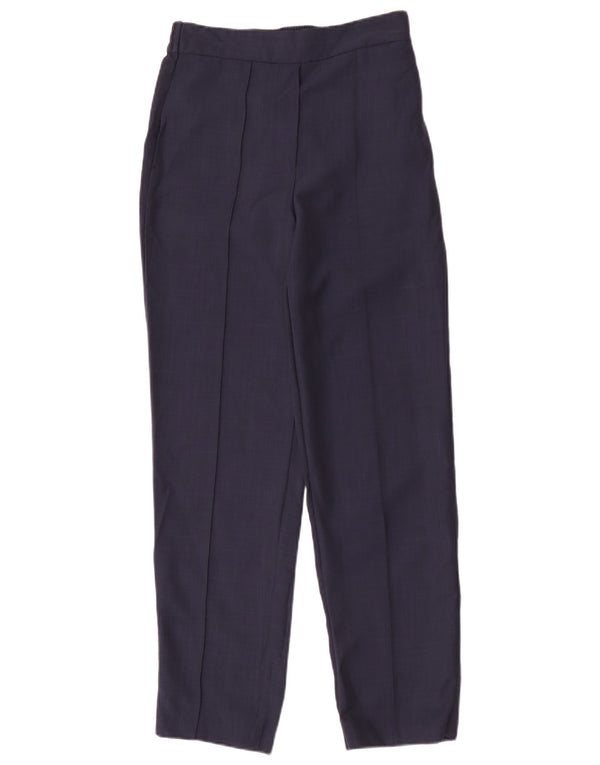 Pantaloni casual pentru femei Marks & Spencer UK 8 Small W26 L29 Bleumarin