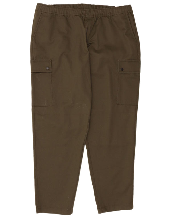 Pantaloni cargo drepți Jack & Jones pentru bărbați 3XL L46 L31 Kaki Poliester