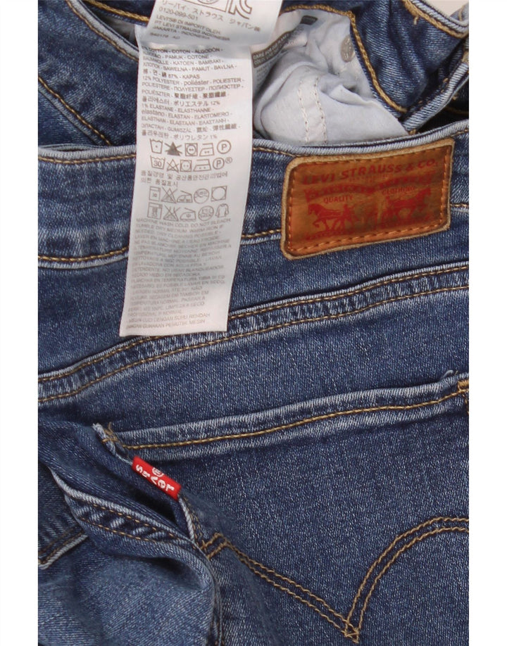 Blugi Levi's 711 Slim pentru femei W32 L30 Bumbac albastru