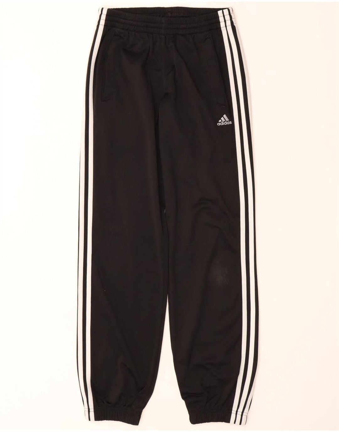 ADIDAS Băieți Pantaloni Trening Pantaloni Joggeri 13-14 Ani Poliester Negru