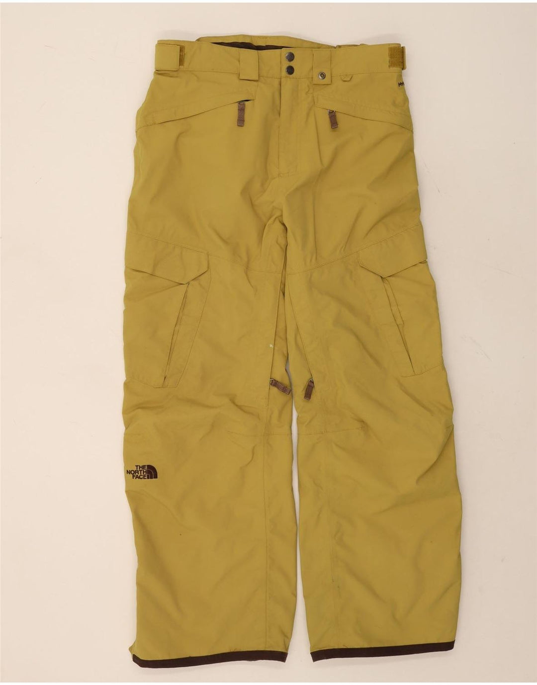 Pantaloni de schi cargo pentru bărbați The North Face, nailon, galben mare