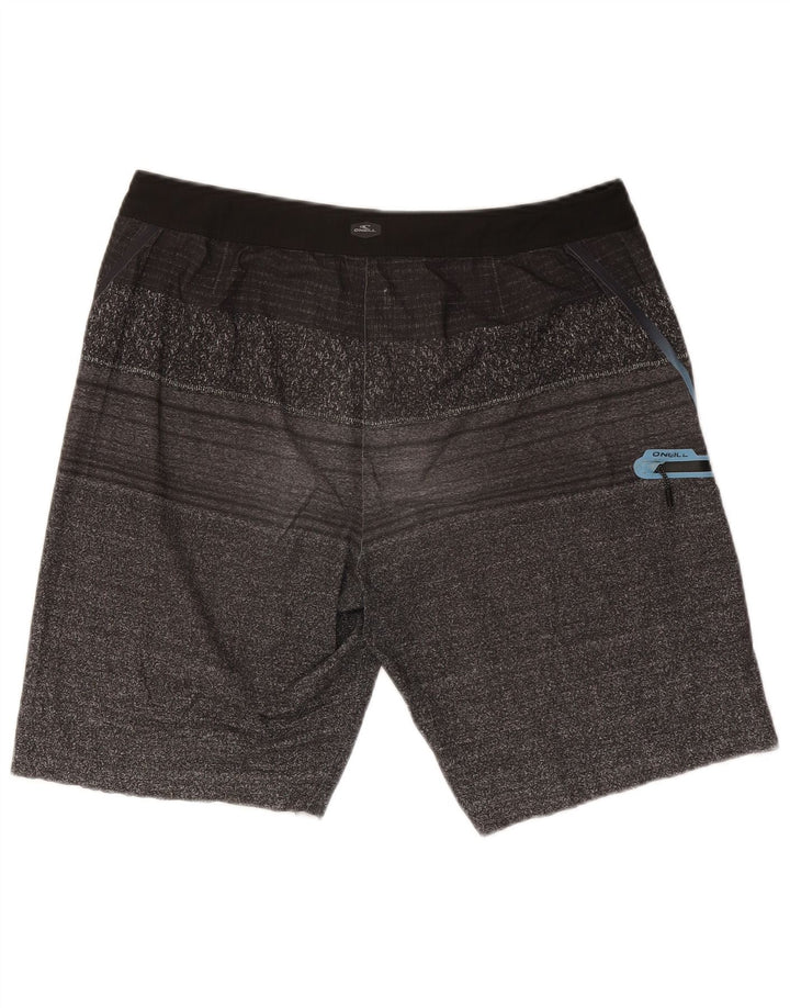 Pantaloni scurți de înot O'Neill pentru bărbați, viscoză mare, cu dungi gri