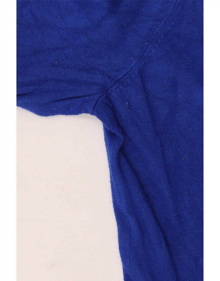 Pulover cardigan pentru femei Marks & Spencer UK 20 XL Blue Viscose