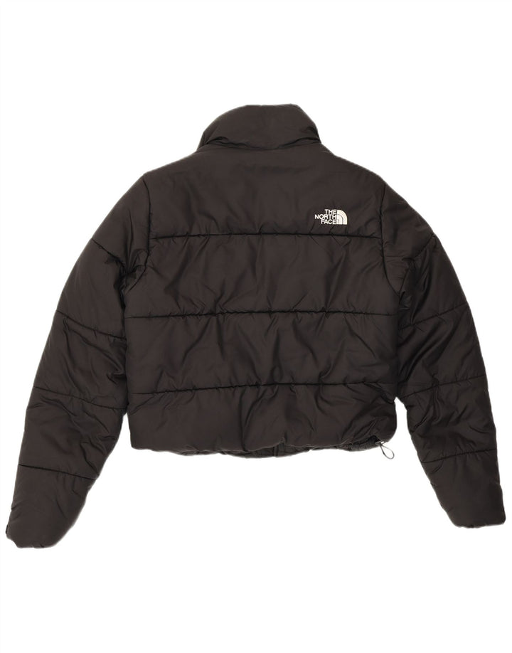 Jachetă căptușită crop pentru femei THE NORTH FACE UK 10 Poliester negru mic