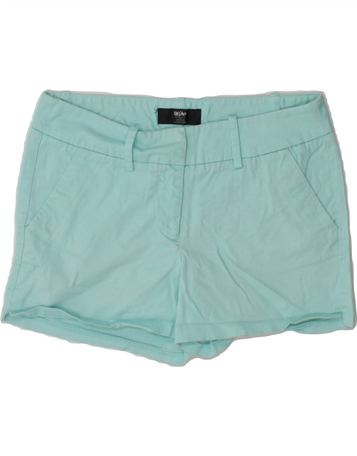 MOSSIMO Womens Chino Shorts US 4 Small W30  Turquoise Cotton Vintage Mossimo and Second-Hand Mossimo from Messina Hembry 