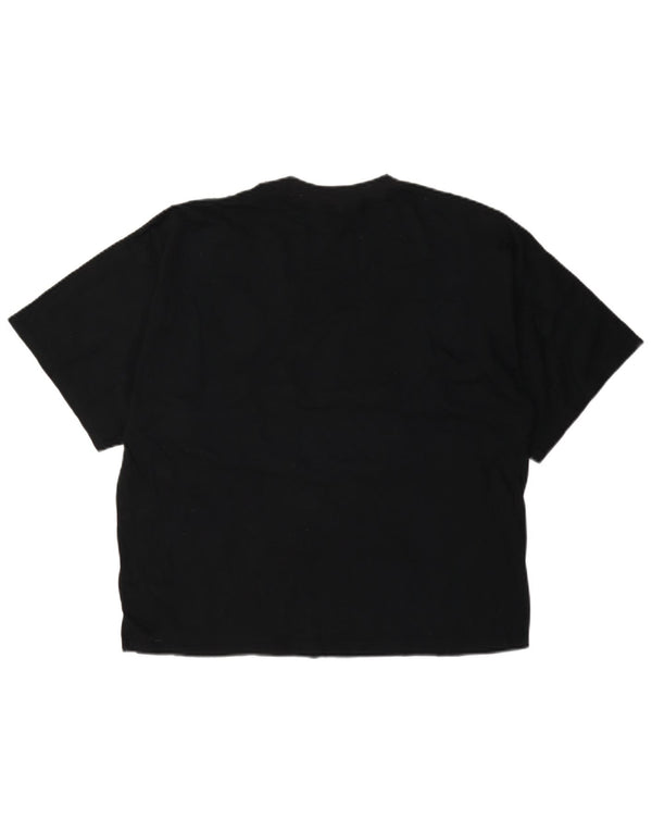 Tricou grafic Vintage pentru femei Top IT 44 Medium Black Bumbac