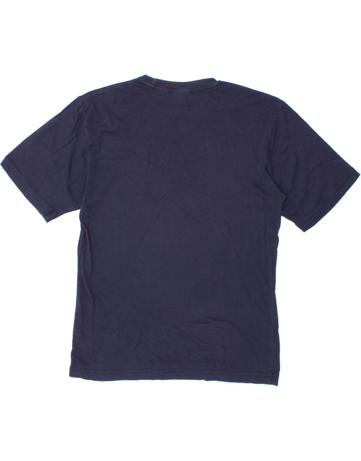 FILA Mens T-Shirt Top Small Navy Blue Cotton Vintage Fila and Second-Hand Fila from Messina Hembry 
