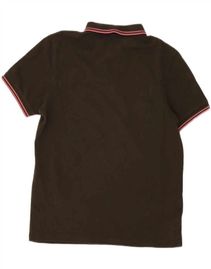 Cămașă polo Fred Perry pentru bărbați, bumbac kaki mare