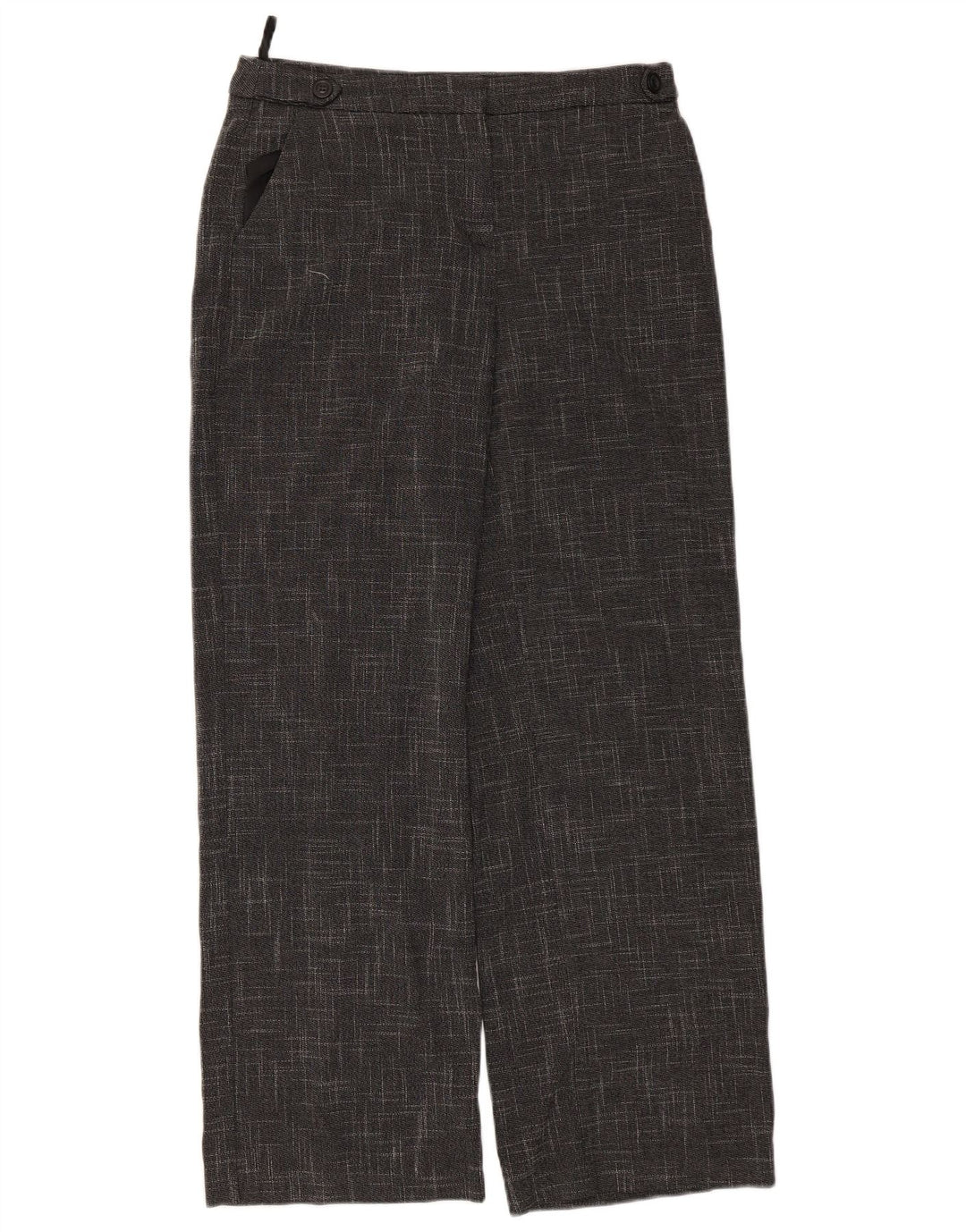 Pantaloni chino pentru femei Marks & Spencer UK 10 Small W30 L29 Gri Check