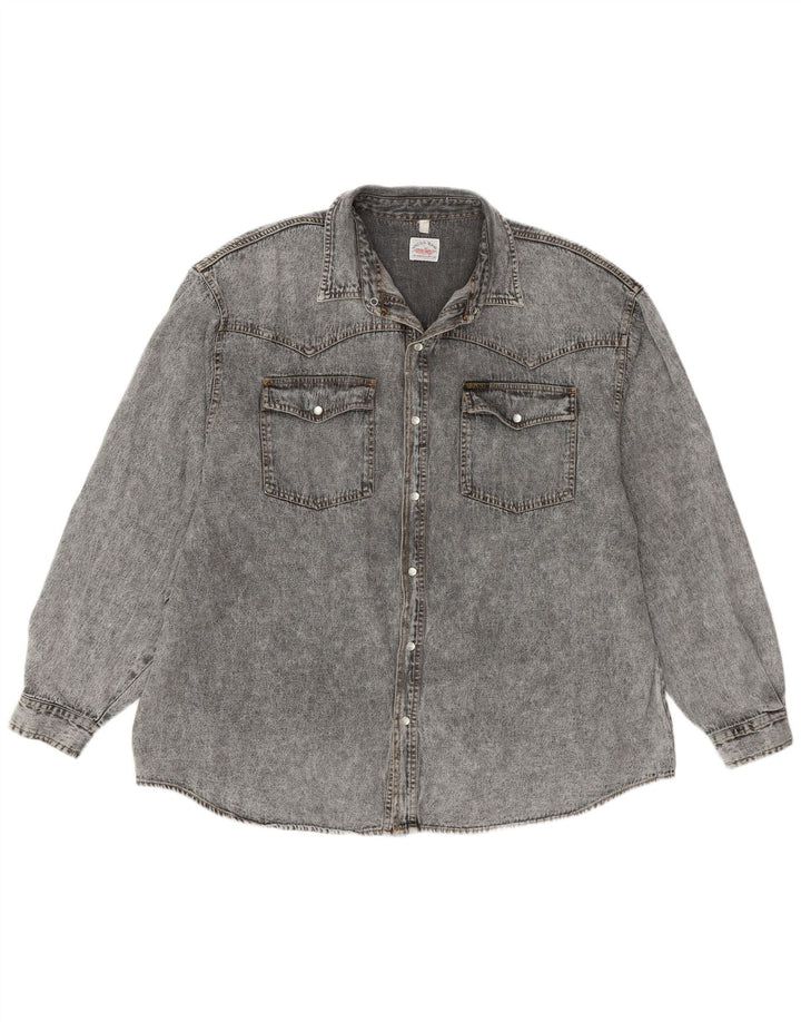 Cămașă de blugi pentru bărbați Arizona XL bumbac gri