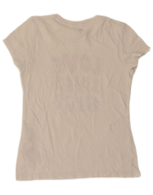 Tricou cu grafic Levi's pentru femei Top UK 8 Small Bumbac alb