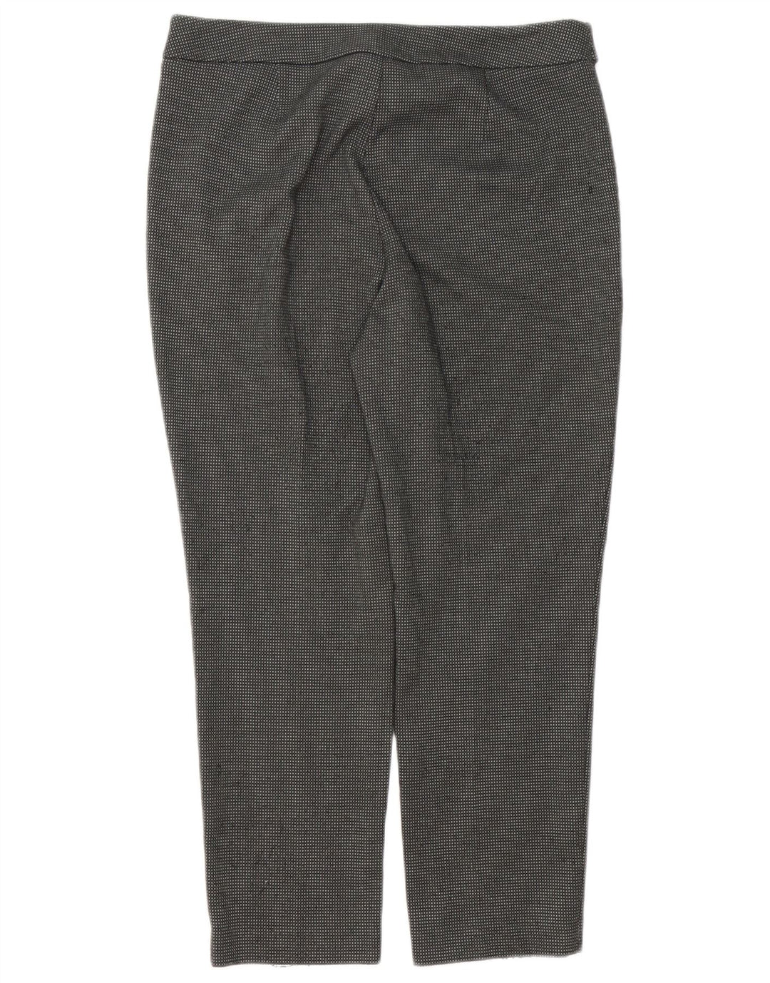 Marks & Spencer Pantaloni de costum scurt pentru femei UK 12 Medium W34 L26 Gri Check