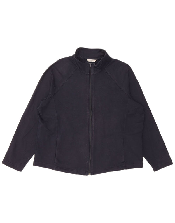 Jachetă de trening pentru femei Marks & Spencer UK 20 2XL Bleumarin
