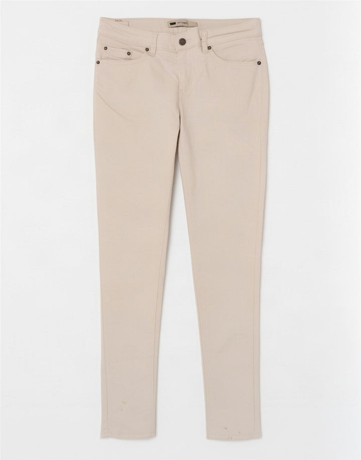 Jeans skinny Levi's pentru femei 535 Legging W32 L32 alb