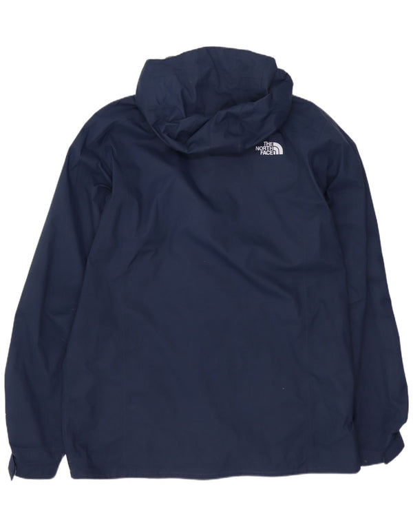 Jachetă de ploaie cu glugă pentru bărbați THE NORTH FACE UK 40 mare, poliester bleumarin
