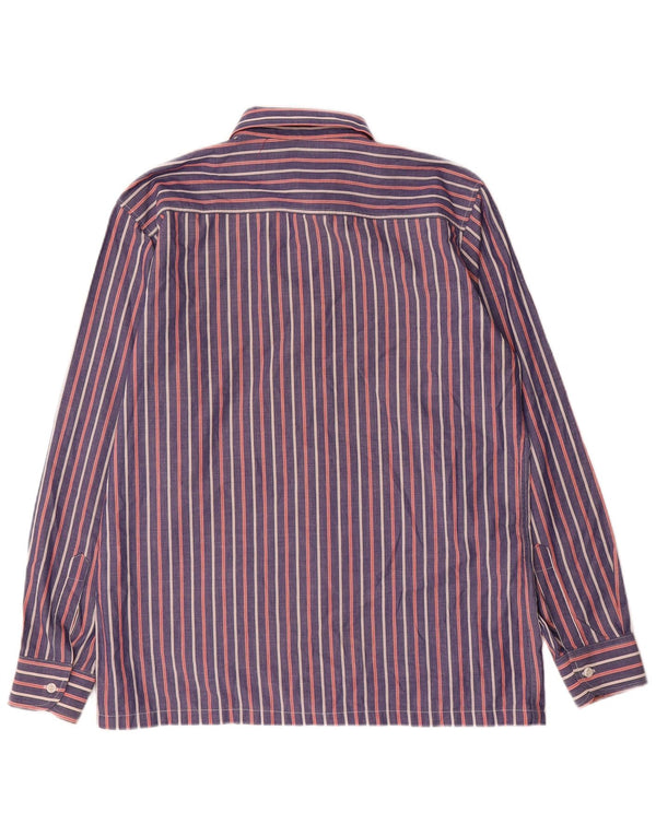 Cămașă pentru bărbați Pierre Cardin Classic Fit Mărimea 38/40 Medium Purpuriu în dungi