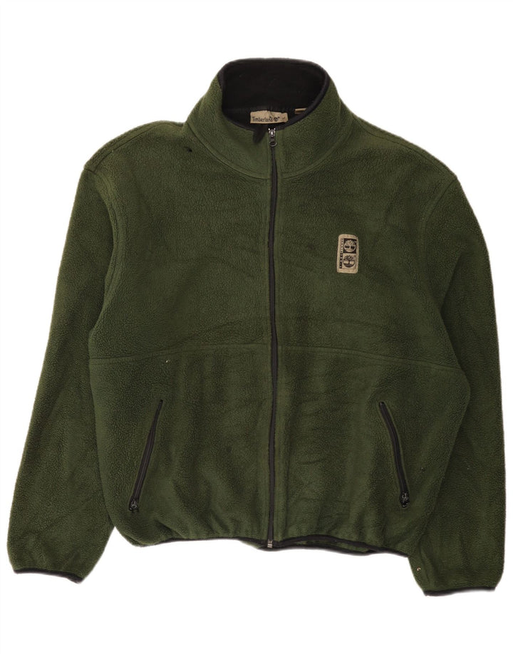 Jachetă polară pentru bărbați Timberland UK 40 Poliester verde mare