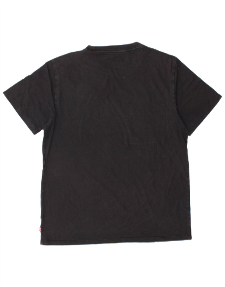 Tricou cu grafic standard Levi's pentru femei Top UK 14 Medium Black