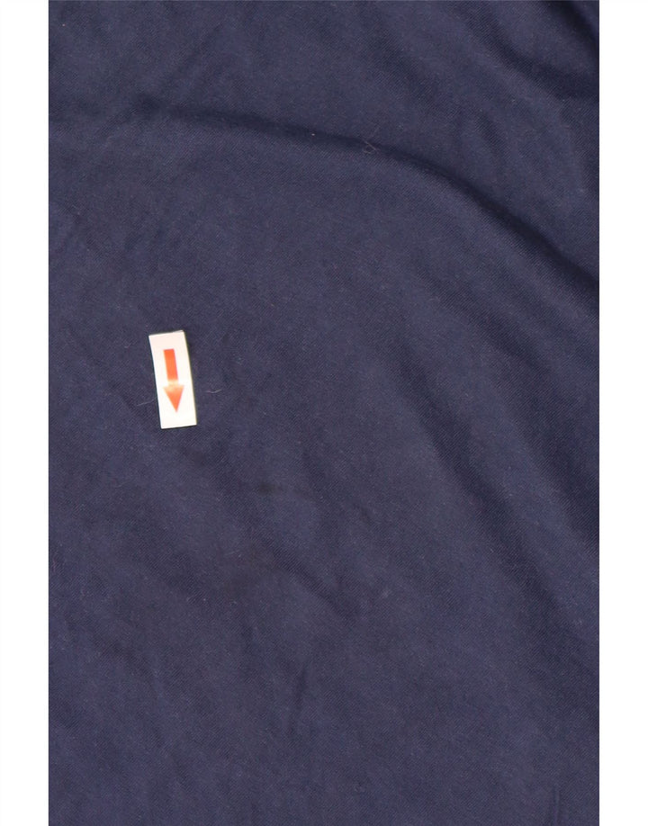 Tricou pentru bărbați NIKE Top mic din bumbac bleumarin